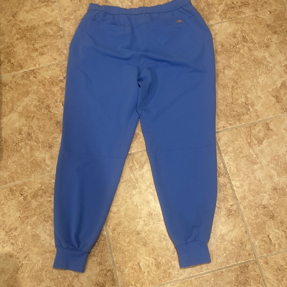 Figs Technical Collection Basic Blue Scrub Pants - image 2